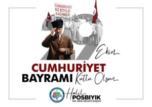 Başkan Posbıyık, Cumhuriyetin 102. Yılını Kutladı
